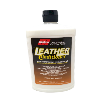 Leather conditioner / limpiador acondicionador vinyl -32 onz. Malco 109932